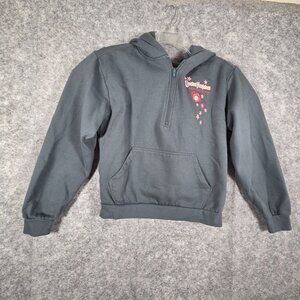 Disney Union Jack Minnie Mouse  Hoodie Sweatshirt U.K. Pavilion Women's Size M